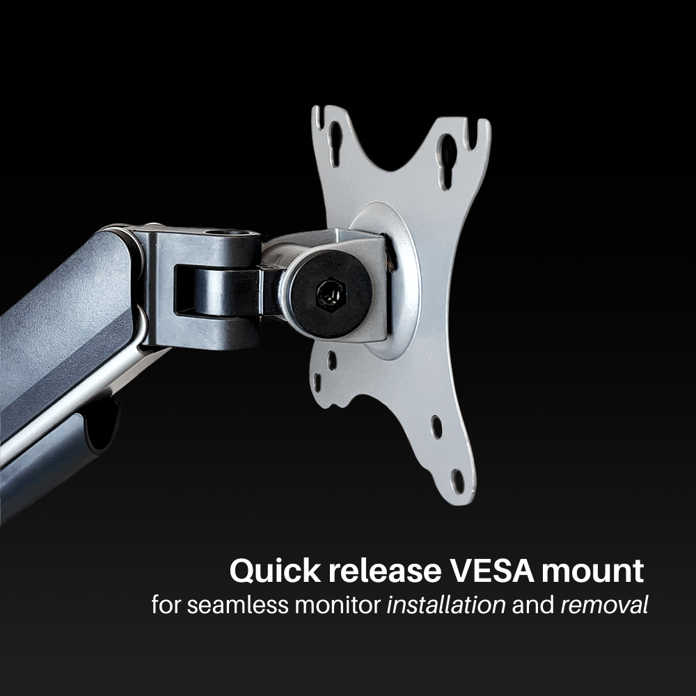 Vertical Dual Monitor Arm
