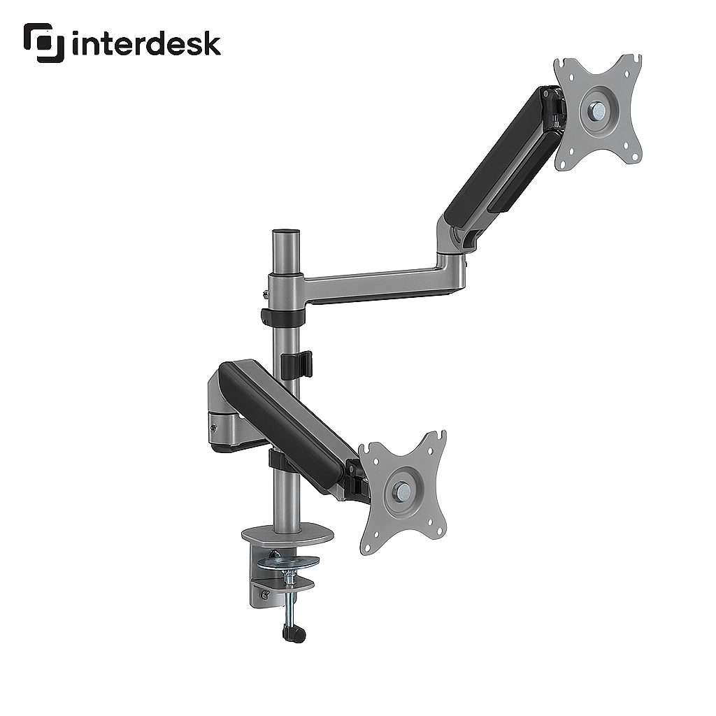Vertical Dual Monitor Arm