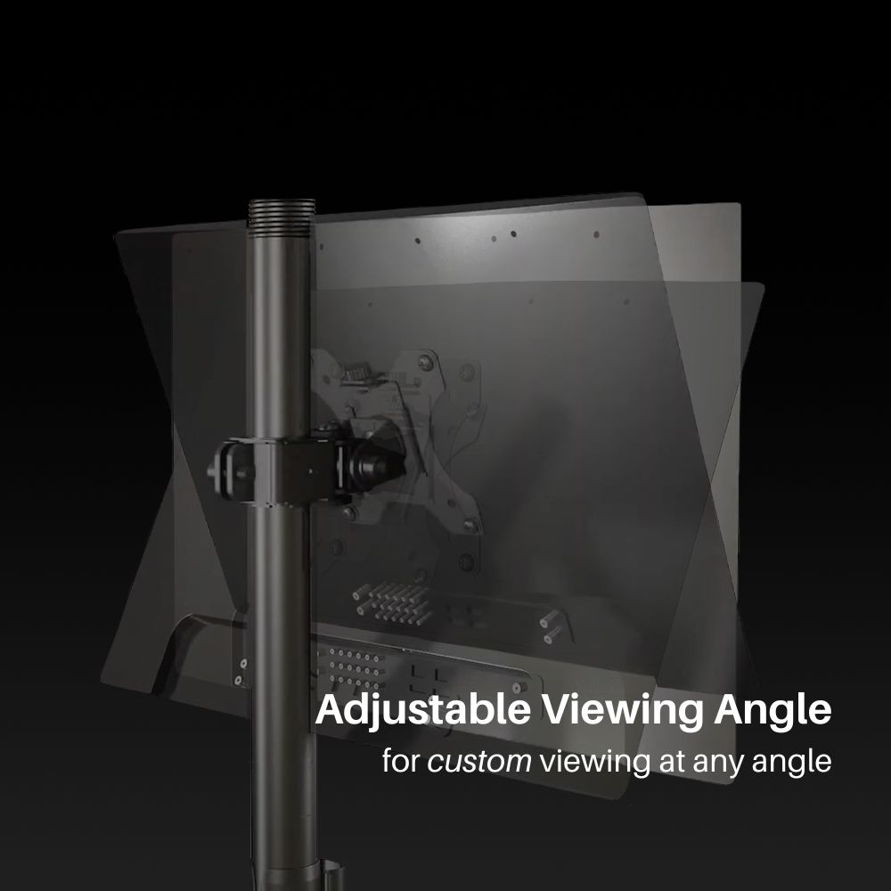interdesk vertical single mount