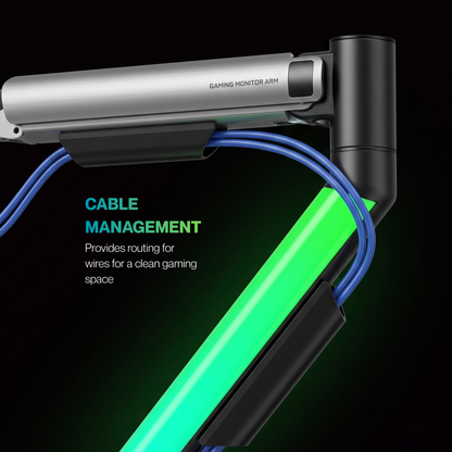 Dual RGB Monitor Arm