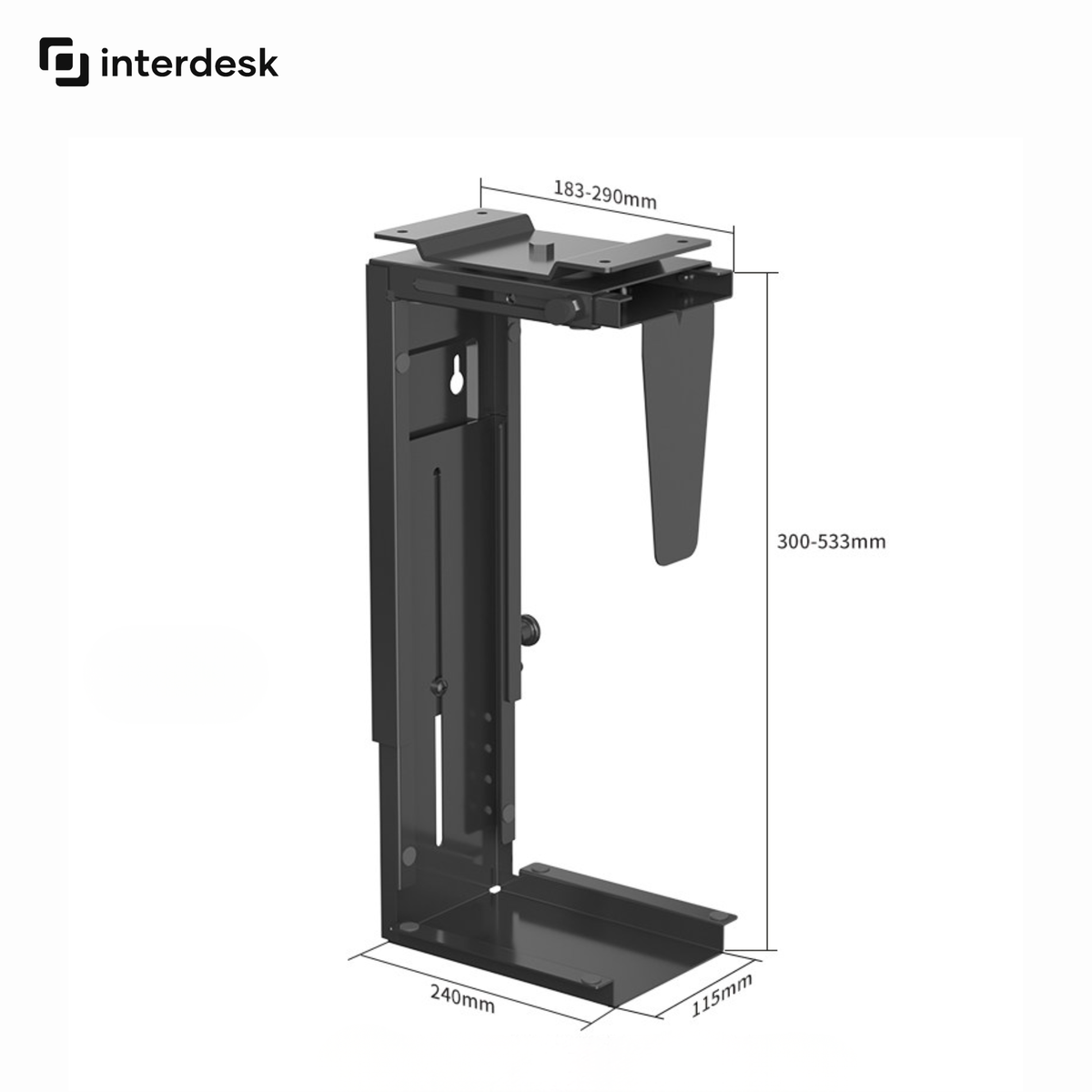 Heavy Duty PC Bracket – Interdesk