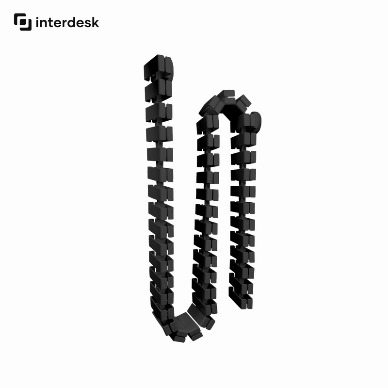 interdesk black cable spine