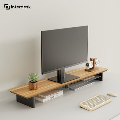 interdesk maple desk riser