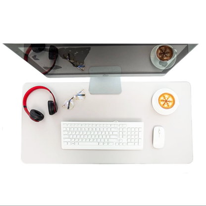 interdesk white desk mat