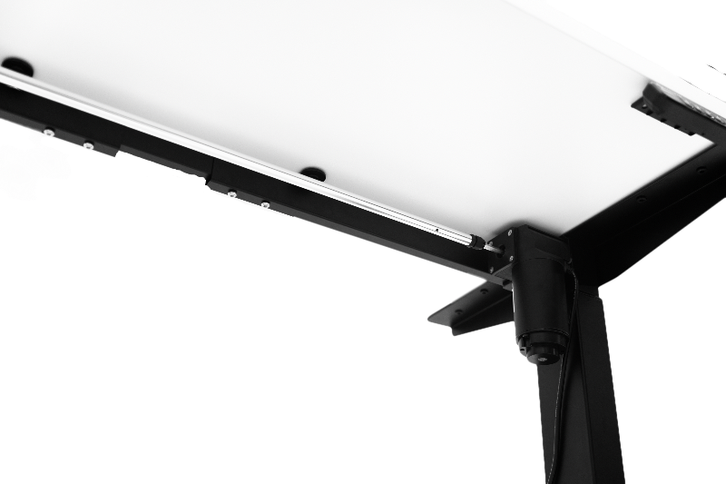 interdesk single motor underside